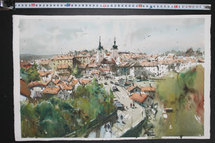 Moravian Village by Maximilian Damico |  Context View of Artwork 