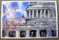 Original art for sale at UGallery.com | Capitol by James Nyika | $700 | watercolor painting | 15' h x 22' w | thumbnail 3