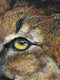 Original art for sale at UGallery.com | Cougar - Commission by Jan Fontecchio Perley | $1,700 | oil painting | 24' h x 24' w | thumbnail 4