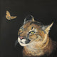 Original art for sale at UGallery.com | Cougar - Commission by Jan Fontecchio Perley | $1,700 | oil painting | 24' h x 24' w | thumbnail 1