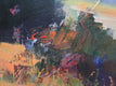 Original art for sale at UGallery.com | Hillside, Autumn by Janet Dyer | $975 | acrylic painting | 20' h x 20' w | thumbnail 4