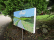 Original art for sale at UGallery.com | Middle Way by Janet Dyer | $1,100 | acrylic painting | 15' h x 30' w | thumbnail 2