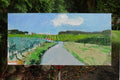 Original art for sale at UGallery.com | Middle Way by Janet Dyer | $1,100 | acrylic painting | 15' h x 30' w | thumbnail 3