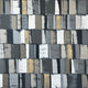 Original art for sale at UGallery.com | AG - Gray/Beige by Janet Hamilton | $5,700 | oil painting | 48' h x 48' w | thumbnail 1