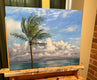 Original art for sale at UGallery.com | Caribbean Sky by Jay Jensen | $1,150 | oil painting | 16' h x 20' w | thumbnail 3