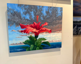 Hibiscus Sunset by Jay Jensen |  Context View of Artwork 