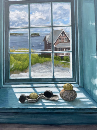 Lubec Window by Jay Jensen |   Closeup View of Artwork 