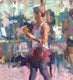 Original art for sale at UGallery.com | Saturday by Jerry Salinas | $575 | oil painting | 12' h x 16' w | thumbnail 4