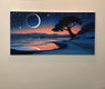 Original art for sale at UGallery.com | Sky Full of Stars by Jesse Aldana | $1,400 | oil painting | 18' h x 36' w | thumbnail 3