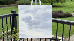 Sky Study by Jill Poyerd |  Context View of Artwork 