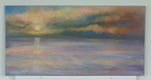 Original art for sale at UGallery.com | Unveiling the Light by Joanie Ford | $475 | oil painting | 12' h x 24' w | thumbnail 3