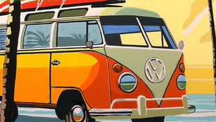 Road Trip by John Jaster |   Closeup View of Artwork 