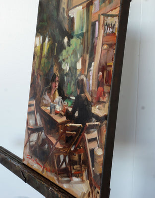 Tapas Night in Seville II by Jonelle Summerfield |  Side View of Artwork 