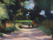 Original art for sale at UGallery.com | The Way to Fromista by Jonelle Summerfield | $1,000 | oil painting | 18' h x 24' w | thumbnail 4