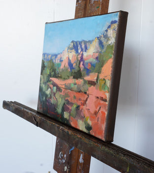 View of Sedona II by Jonelle Summerfield |  Side View of Artwork 