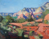 Original art for sale at UGallery.com | View of Sedona II by Jonelle Summerfield | $525 | oil painting | 8' h x 10' w | thumbnail 1