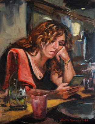 Waiting for a Text by Jonelle Summerfield |  Artwork Main Image 