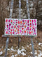 Original art for sale at UGallery.com | Pretty in Pink by Joyanna Margo | $500 | acrylic painting | 12' h x 24' w | thumbnail 3