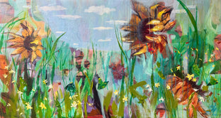 Sunflowers. 1 by Julia Hacker |  Artwork Main Image 