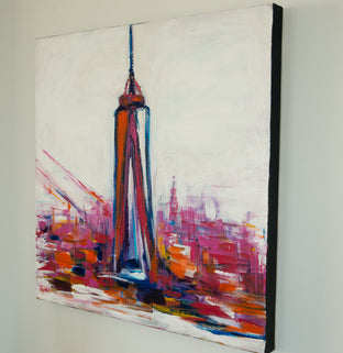 NYC=Freedom by Kajal Zaveri |  Side View of Artwork 