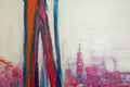 Original art for sale at UGallery.com | NYC=Freedom by Kajal Zaveri | $1,200 | acrylic painting | 24' h x 24' w | thumbnail 4