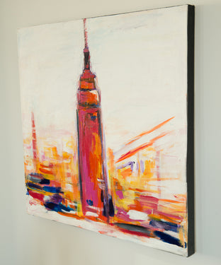 NYC=Vibrant by Kajal Zaveri |  Side View of Artwork 