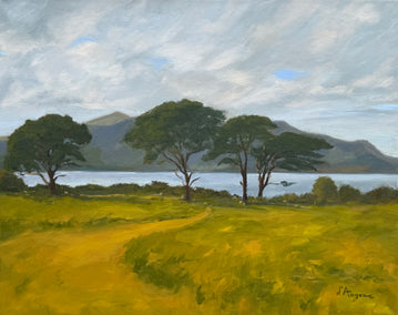 oil painting by Karen d’Angeac Mihm titled Killarney