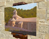 Original art for sale at UGallery.com | The Abbey by Karen d’Angeac Mihm | $625 | oil painting | 12' h x 16' w | thumbnail 2