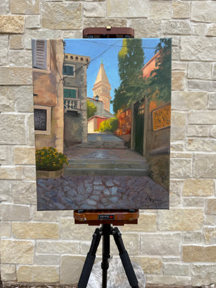 The Old Town, Rovinj by Karen d’Angeac Mihm |  Context View of Artwork 