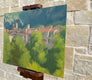 Original art for sale at UGallery.com | Village in Provence by Karen d’Angeac Mihm | $800 | oil painting | 16' h x 20' w | thumbnail 2