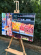 Original art for sale at UGallery.com | Ninja by Keith Thomson | $2,900 | oil painting | 24' h x 36' w | thumbnail 2