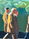 Original art for sale at UGallery.com | Pedestrians by Keith Thomson | $2,875 | oil painting | 20' h x 30' w | thumbnail 4