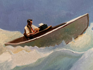 The Maritime Novelist by Keith Thomson |   Closeup View of Artwork 