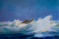 Original art for sale at UGallery.com | The Maritime Novelist by Keith Thomson | $2,100 | oil painting | 16' h x 24' w | thumbnail 1