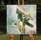 Original art for sale at UGallery.com | Kalla by Kristina Ingvarsson | $400 | oil painting | 10' h x 10' w | thumbnail 3