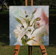 Original art for sale at UGallery.com | Lily by Kristina Ingvarsson | $400 | oil painting | 10' h x 10' w | thumbnail 3