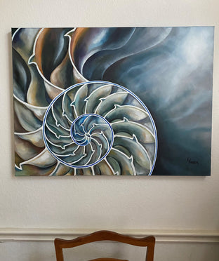 Nautilus Interior by Kristine Kainer |  Context View of Artwork 