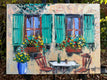 Original art for sale at UGallery.com | Rustic Charm by Lisa Elley | $425 | oil painting | 12' h x 16' w | thumbnail 3