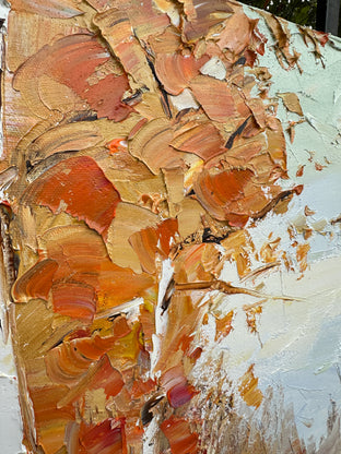 Whispers of Fall by Lisa Elley |   Closeup View of Artwork 