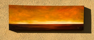 Original art for sale at UGallery.com | Horizon XI by Mandy Main | $1,000 | oil painting | 12' h x 36' w | thumbnail 4