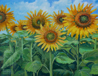 Field of Sunflowers by Mary Beatty-Brooks |  Artwork Main Image 