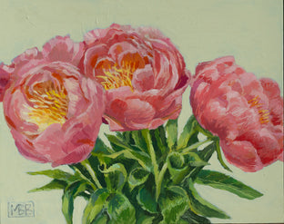 Pink Peonies by Mary Beatty-Brooks |  Artwork Main Image 