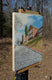 Original art for sale at UGallery.com | Up 23rd Street, Church Hill, Richmond, VA by Mary Beatty-Brooks | $475 | acrylic painting | 12' h x 9' w | thumbnail 2