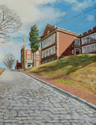 Up 23rd Street, Church Hill, Richmond, VA by Mary Beatty-Brooks |  Artwork Main Image 