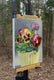 Original art for sale at UGallery.com | Yellow, Red and Purple Pansies by Mary Beatty-Brooks | $400 | acrylic painting | 10' h x 8' w | thumbnail 2