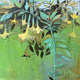 Original art for sale at UGallery.com | Joyful Yellow by Mary Pratt | $3,600 | oil painting | 48' h x 48' w | thumbnail 1