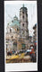 Original art for sale at UGallery.com | Prague St. Nicholas Tower by Maximilian Damico | $550 | watercolor painting | 16' h x 7.5' w | thumbnail 3