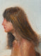 Original art for sale at UGallery.com | Posture in Profile by McGarren Flack | $1,600 | oil painting | 20' h x 16' w | thumbnail 4