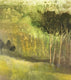 Original art for sale at UGallery.com | In the Park by Mena Malgavkar | $620 | acrylic painting | 11' h x 11' w | thumbnail 4