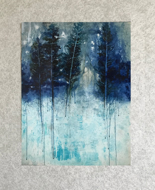 Indigo Forest by Mena Malgavkar |  Context View of Artwork 